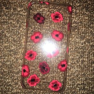 Kate Spade flower iphone 6/6s plus case